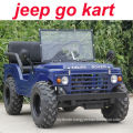 Hot sale Latest High Quality Blue racing 125cc jeep go kart